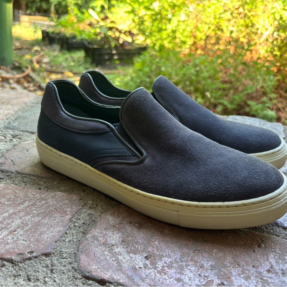 Ted baker navy slip ons. Never worn. Size 43.